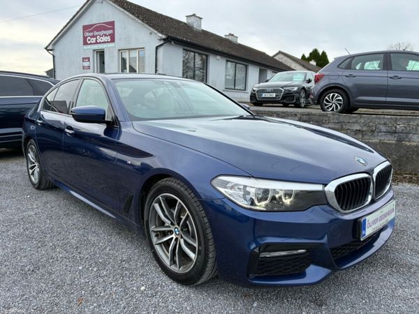 BMW 5-Series Saloon, Diesel, 2017, Blue