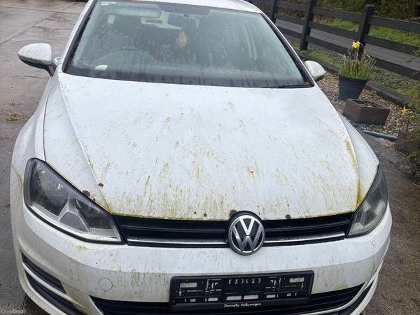 Volkswagen Golf Hatchback, Diesel, 2013, White