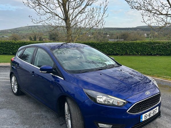 Ford Focus Hatchback, Diesel, 2015, Blue