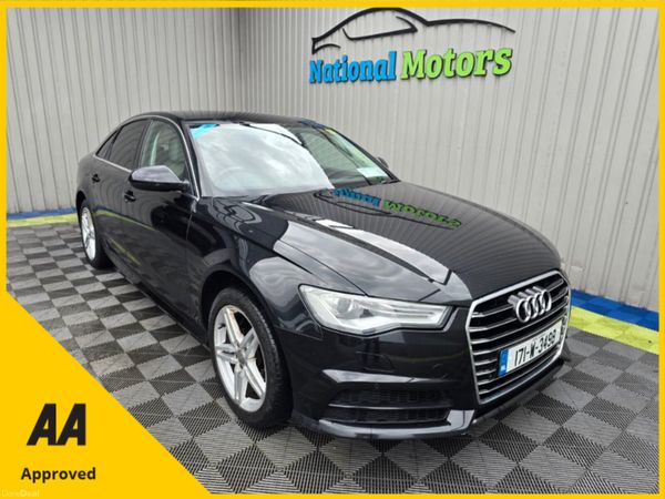 Audi A6 Saloon, Diesel, 2017, Black