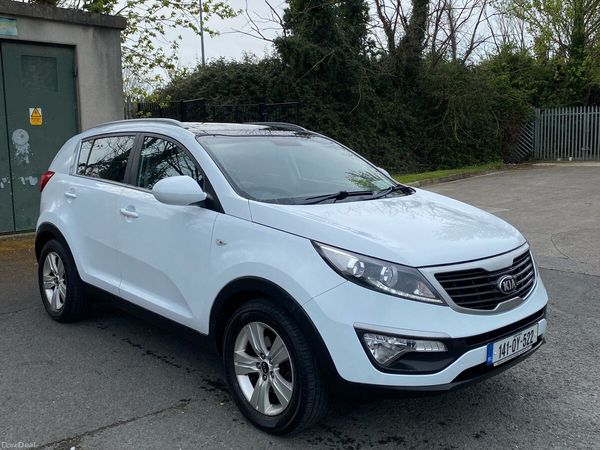 Kia Sportage SUV, Diesel, 2014, White