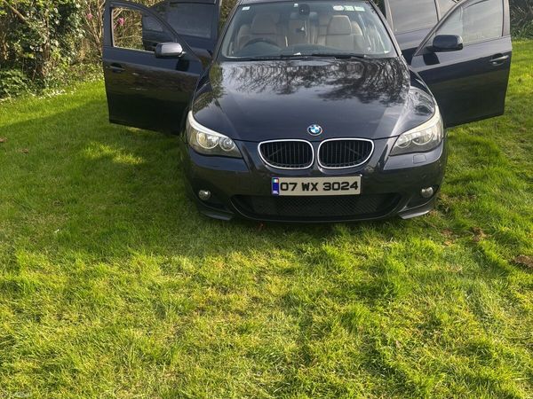 BMW 5-Series Saloon, Diesel, 2007, Black