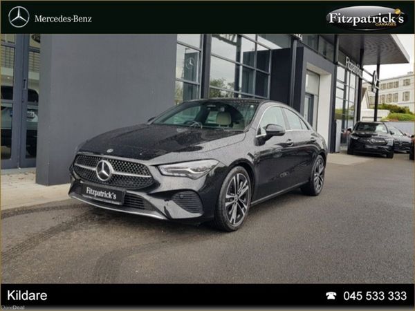 Mercedes-Benz CLA Saloon, Petrol Hybrid, 2024, Black