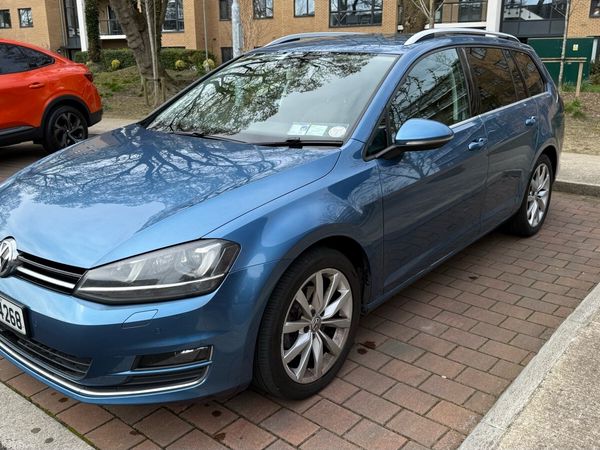 Volkswagen Golf Estate, Petrol, 2015, Blue