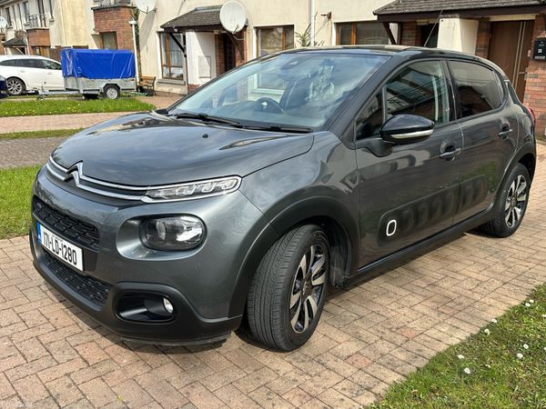 Citroen C3 Hatchback, Petrol, 2017, Grey