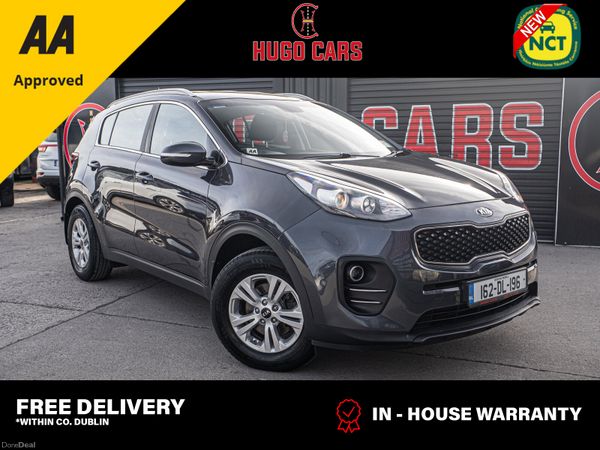 Kia Sportage SUV, Diesel, 2016, Silver