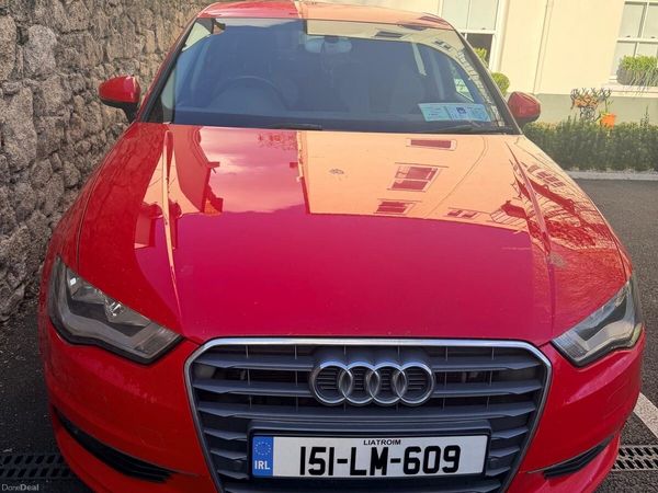 Audi A3 Saloon, Diesel, 2015, Red