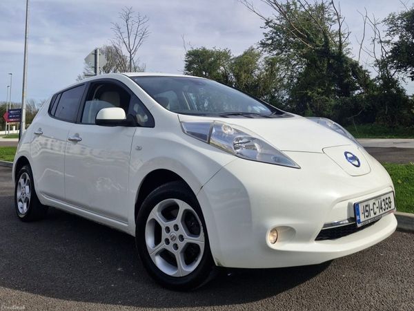 Nissan Leaf Hatchback, Electric, 2015, White