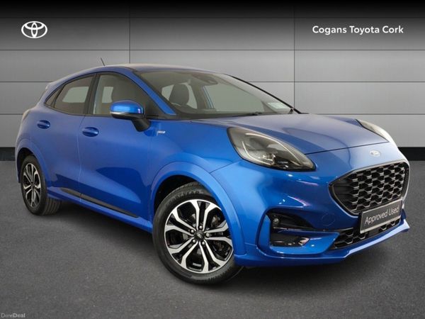 Ford Puma MPV, Petrol Hybrid, 2021, Blue