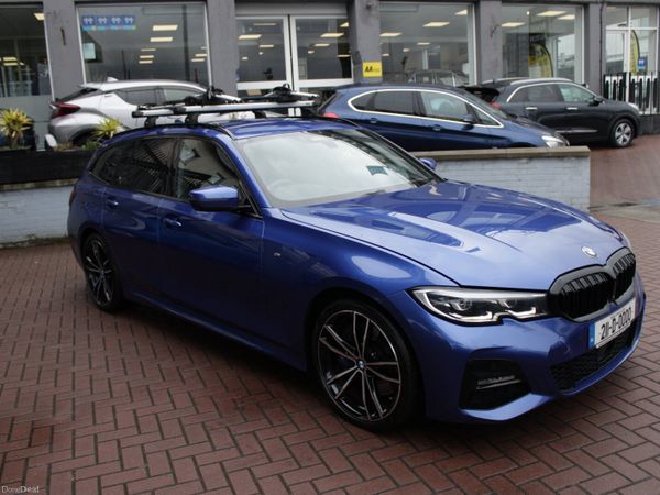 BMW 3-Series Estate, Diesel, 2021, Blue