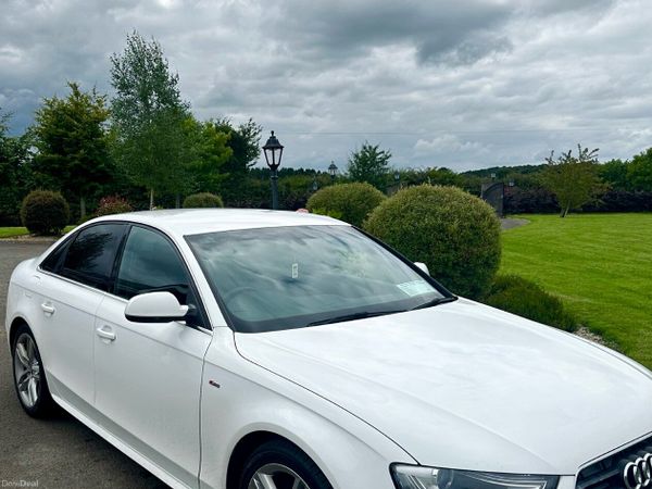 Audi A4 Saloon, Diesel, 2014, White