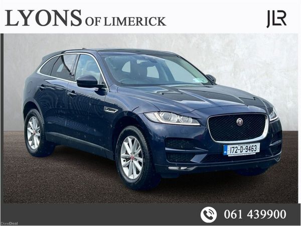 Jaguar F-Pace SUV, Diesel, 2017, Blue