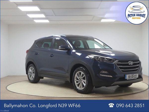 Hyundai Tucson SUV, Diesel, 2018, Blue