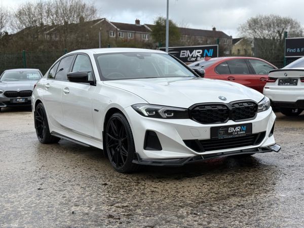 BMW 3-Series Saloon, Petrol Hybrid, 2023, White