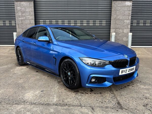 BMW 4-Series Hatchback, Diesel, 2017, Blue
