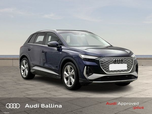 Audi Q4 e-tron SUV, Electric, 2025, Blue