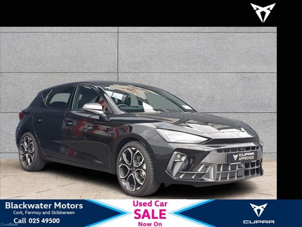Cupra Leon Hatchback, Petrol, 2025, Black