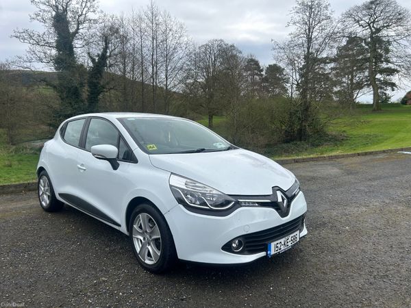 Renault Clio Hatchback, Diesel, 2015, White