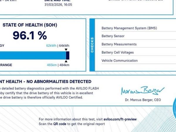 Hyundai KONA MPV, Electric, 2023, Red
