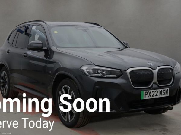 BMW iX3 SUV, Electric, 2022, Grey