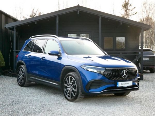 Mercedes-Benz EQB SUV, Electric, 2025, Blue