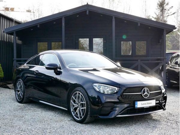 Mercedes-Benz E-Class Coupe, Diesel, 2021, Black