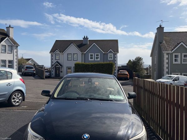 BMW 5-Series Saloon, Diesel, 2007, Black