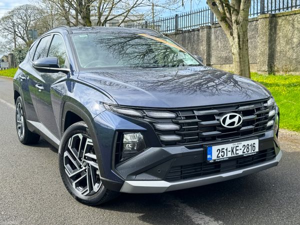 Hyundai Tucson SUV, Petrol Plug-in Hybrid, 2025, Blue