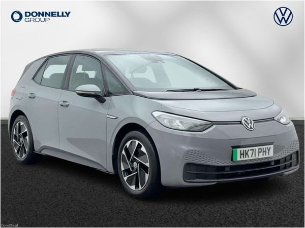 Volkswagen ID.3 Hatchback, Electric, 2021, Grey