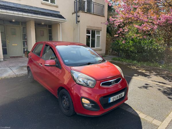 Kia Picanto Hatchback, Petrol, 2012, Red