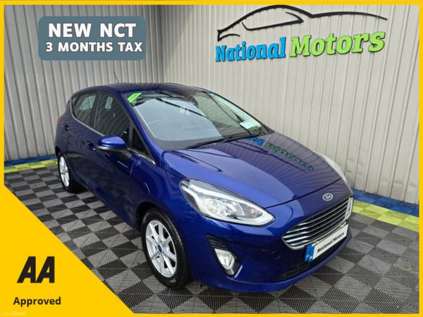 Ford Fiesta Hatchback, Petrol, 2017, Blue