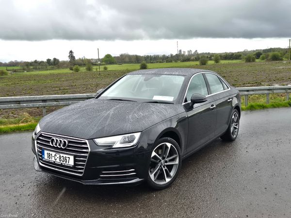 Audi A4 Saloon, Diesel, 2018, Black