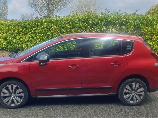 Peugeot 3008 SUV, Diesel, 2014, Red
