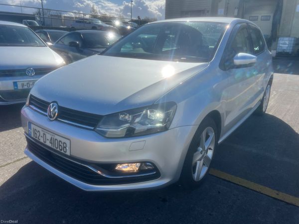 Volkswagen Polo Hatchback, Petrol, 2016, Silver
