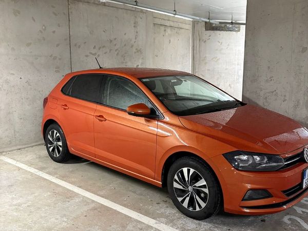 Volkswagen Polo Hatchback, Petrol, 2019, Orange