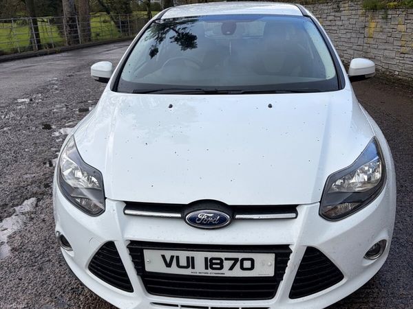 Ford Focus Hatchback, Diesel, 2015, White