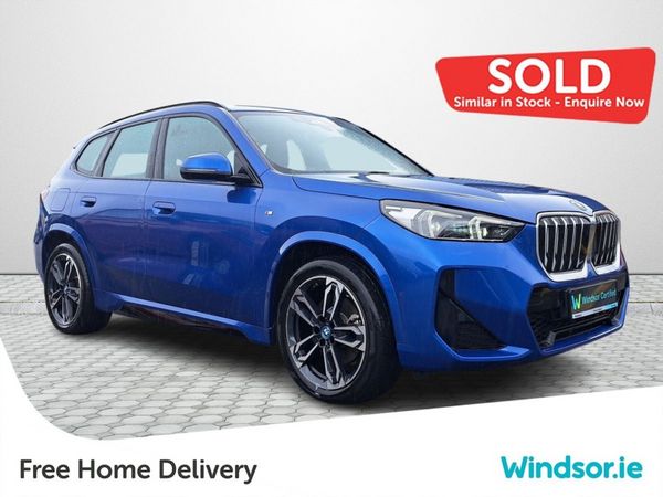 BMW iX1 SUV, Electric, 2023, Blue