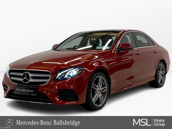 Mercedes-Benz E-Class Saloon, Diesel, 2019, Red