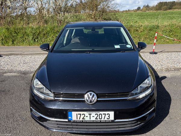 Volkswagen Golf Hatchback, Diesel, 2017, Black
