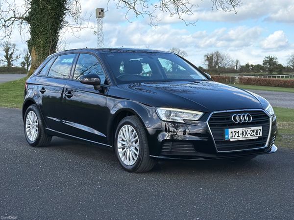 Audi A3 Hatchback, Diesel, 2017, Black