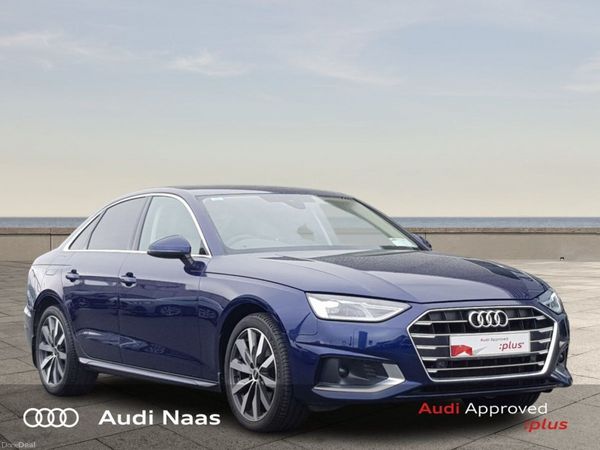 Audi A4 Saloon, Diesel, 2023, Blue