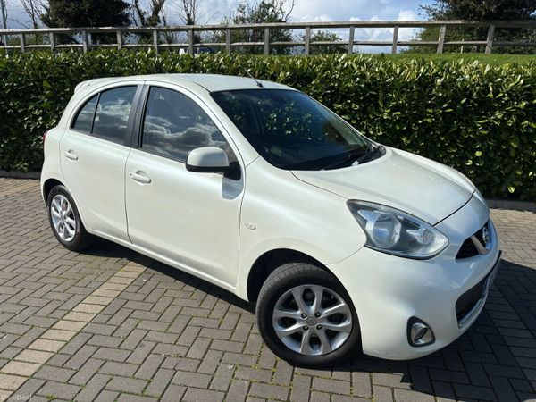 Nissan Micra Hatchback, Petrol, 2016, White