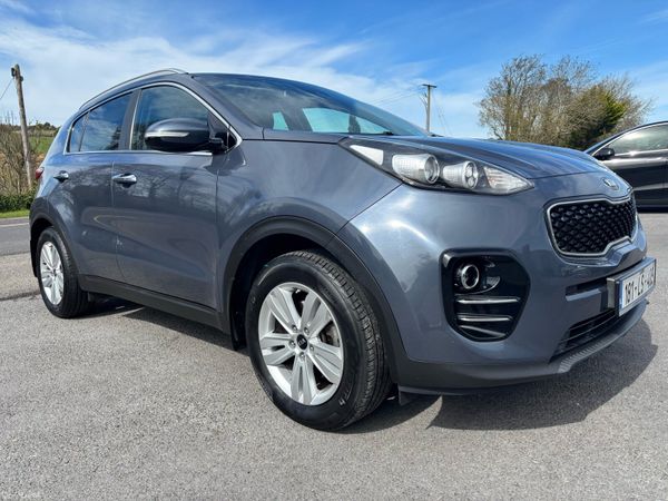 Kia Sportage SUV, Diesel, 2018, Blue