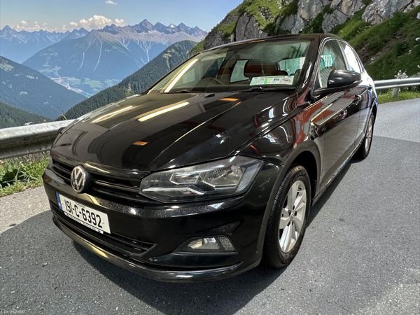 Volkswagen Polo Hatchback, Petrol, 2019, Black