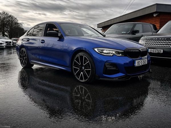 BMW 3-Series Saloon, Petrol Plug-in Hybrid, 2019, Blue