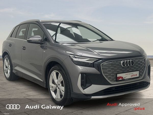 Audi Q4 e-tron SUV, Electric, 2024, Grey