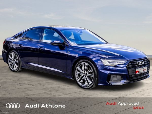 Audi A6 Saloon, Diesel, 2021, Blue