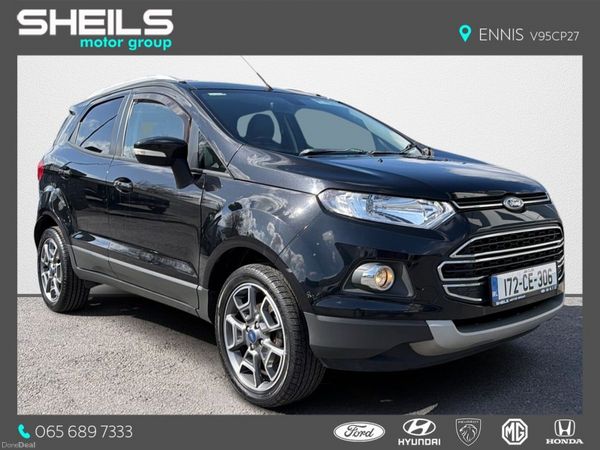 Ford EcoSport SUV, Diesel, 2017, Black
