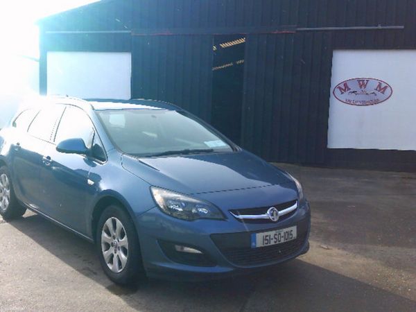 Vauxhall Astra Estate, Diesel, 2015, Blue