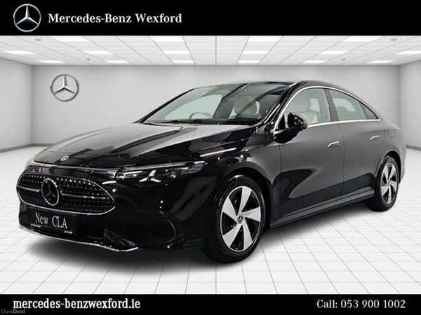 Mercedes-Benz CLA Saloon, Petrol, 2026, Black